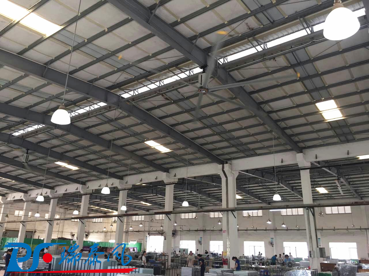 廣州超大型吊扇廠家安裝案例 廣州超大型吊扇廠家安裝案例