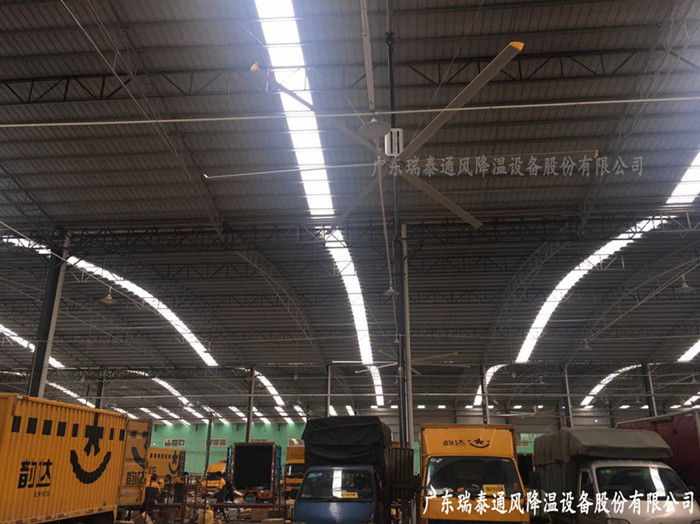 韻達(dá)倉(cāng)庫(kù)降溫案例 韻達(dá)倉(cāng)庫(kù)降溫案例