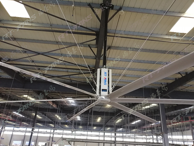 瑞泰風超大型工業(yè)風扇降溫案例圖 瑞泰風超大型工業(yè)風扇降溫案例圖