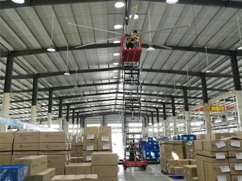 倉(cāng)庫(kù)要降溫，一臺(tái)瑞泰風(fēng)工業(yè)大風(fēng)扇就搞定了