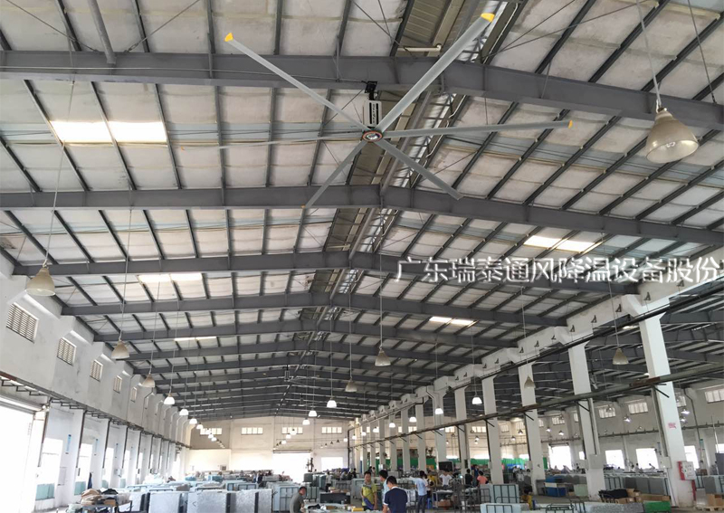 瑞泰風(fēng)堅(jiān)守品質(zhì)，從不放過(guò)任何一個(gè)惠州大型工業(yè)吊扇的細(xì)節(jié)問(wèn)題