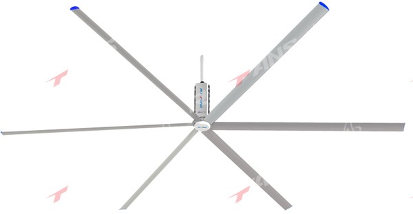 東莞特大吊扇安裝，瑞泰風(fēng)三索一體更安全