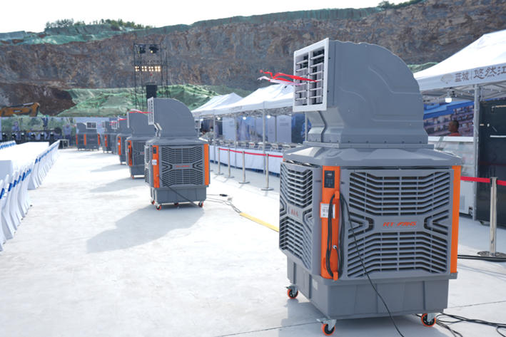 酷熱季節(jié)盼涼策，戶外降溫開先河—— 瑞泰風全面保障安徽銅陵鄰里文化季